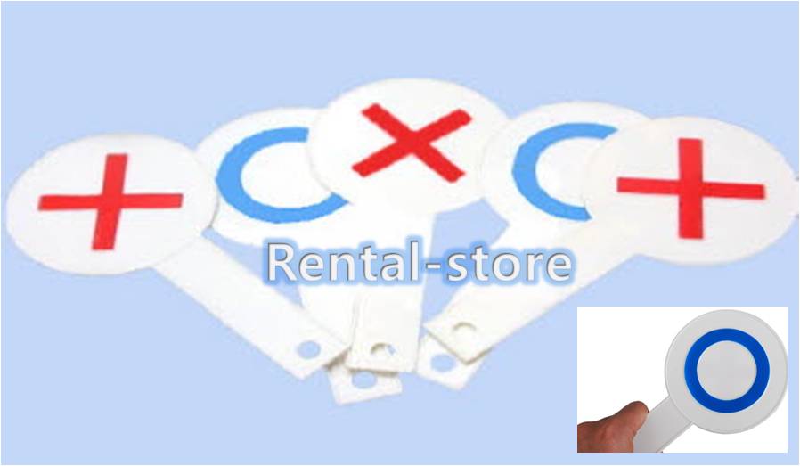 송년회 OX피켓